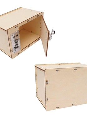 DIY Mechanical Password Box Toy Kids Science Experiment Kit