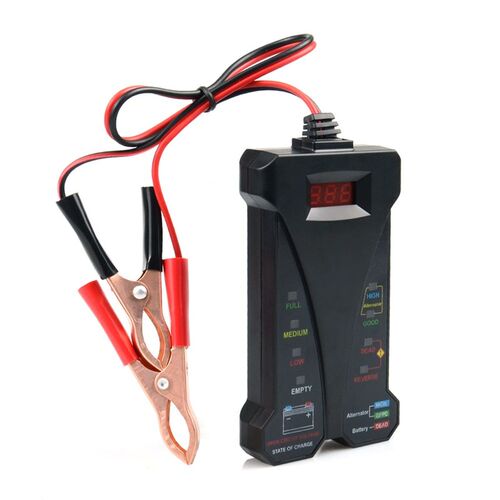 2020 Newest 12V LCD Display Digital Battery Tester Voltmete