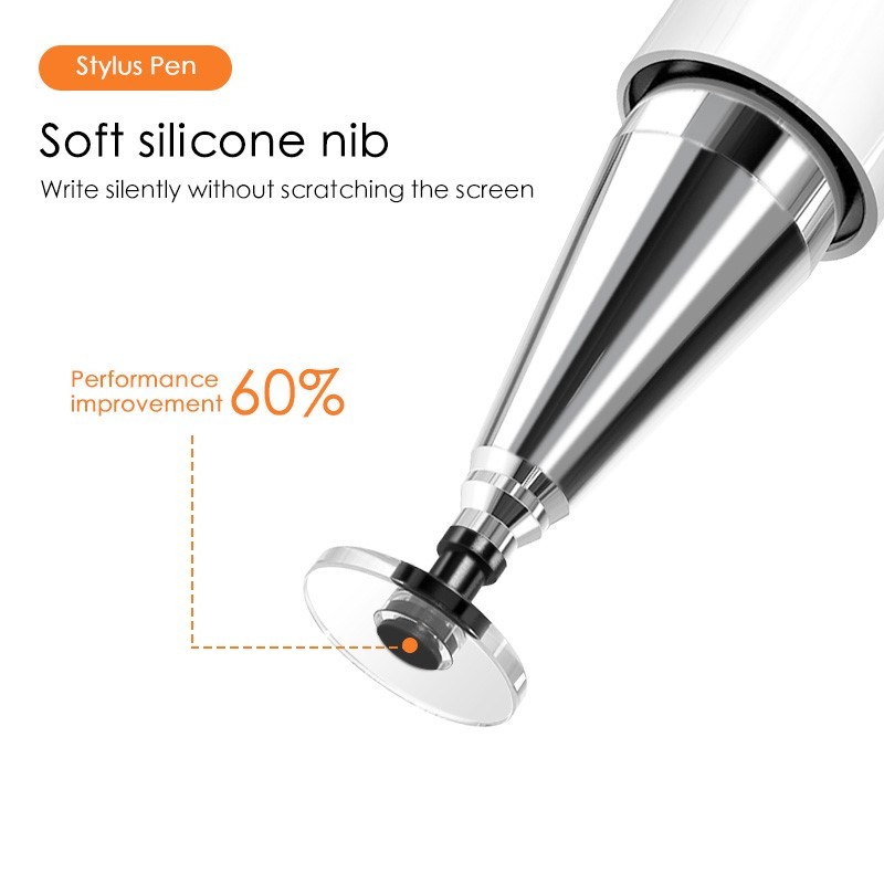 Ankndo 2In1 Capacitive Pen Touch Screen Drawing Pen Stylus