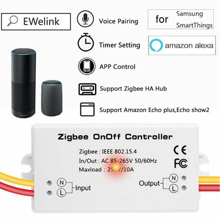 Zigbee Dimmer Timing CCT Strip Air Fan APP On Off Accessorie