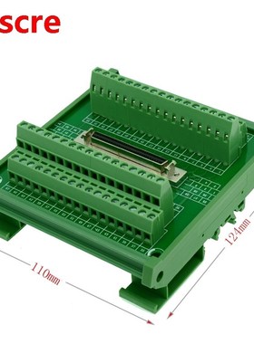 68-pin Mini D Ribbon/MDR Female Breakout Board, SCSI68, Term