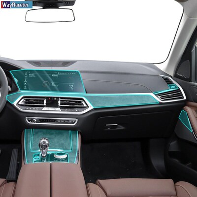 Anti Scratch TPU Sticker Car Interior Central Console Gear