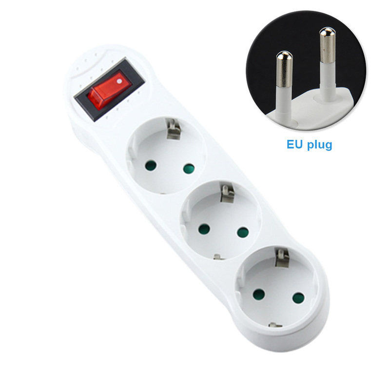 convenient 16a 250v outlet adapter triple 1 to 3 way easy in
