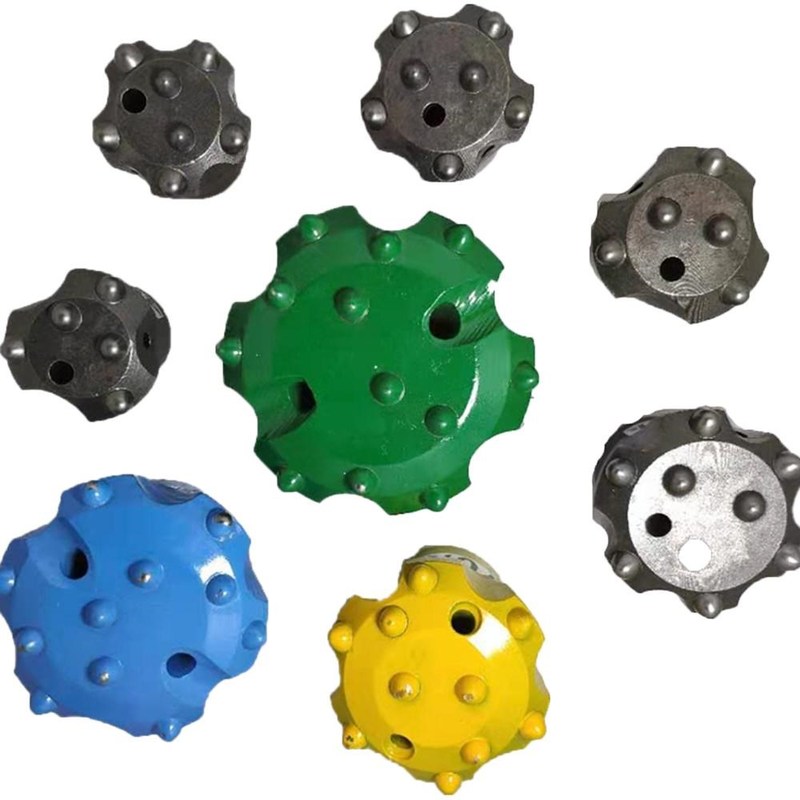 1pc taper button bits, mining drill bits for rock drilling m
