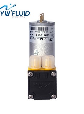 YWfluid  12V/24 v DC motor mini diaphram pump for liquid di