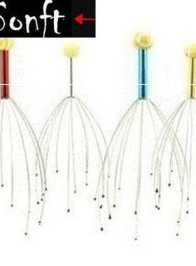 Octopus Head Massager Manual massage Scalp Massager