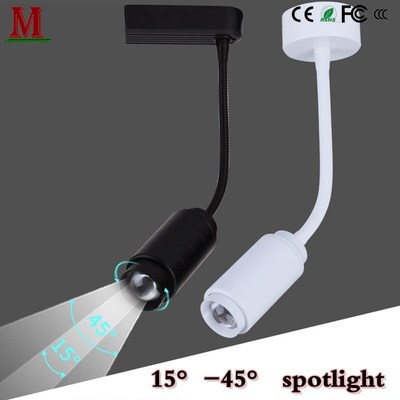 LED rack spotlights wall mounted long arm ceiling small spot