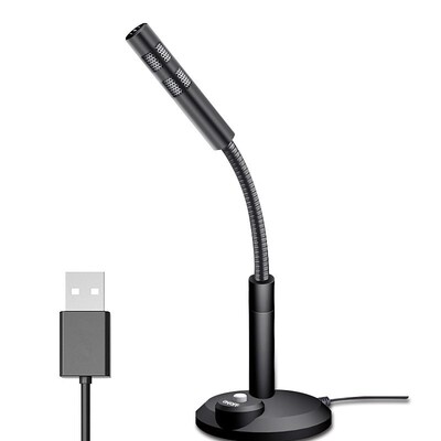 F11 Wired Office Home Conference USB Condenser Microphone F