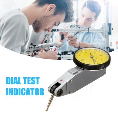 Dial Gauge Test Indicator Precise Metric with Dovetail Rails