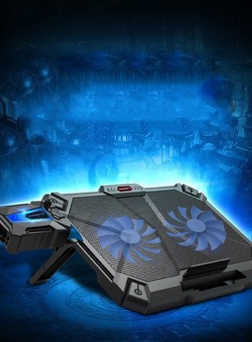 COOLCOLD 2 in 1 Set Cooler Pad For 17' Laptop Air Cooled