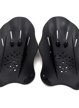 Swimming Paddles Training Adjustable Hand Webbed Gloves Pad