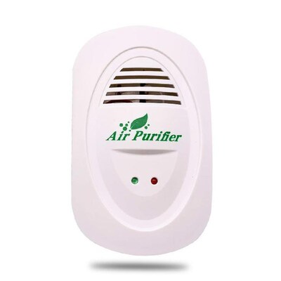 Pluggable Mini Air Purifier Small Room Wall Air Freshens Red