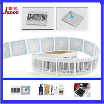 RF 8.2Mhz EAS soft label 4cmX4cm 1000pcs, anti theft securit