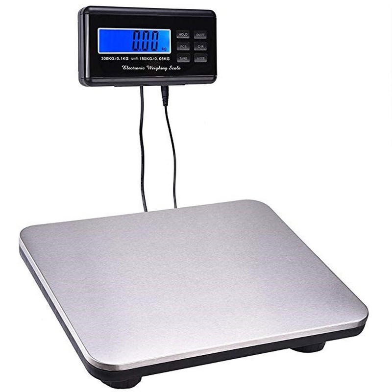 New 0.1-300kg 660lb Postal Scale Electronic Balance Weight B