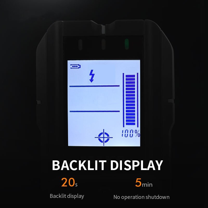 4 in 1 wall detector metal wiring wood depth moisture detect