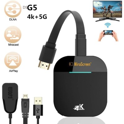4K 5G 1080P TV  HDMI anycast Miracast DLNA Airplay WiFi Disp