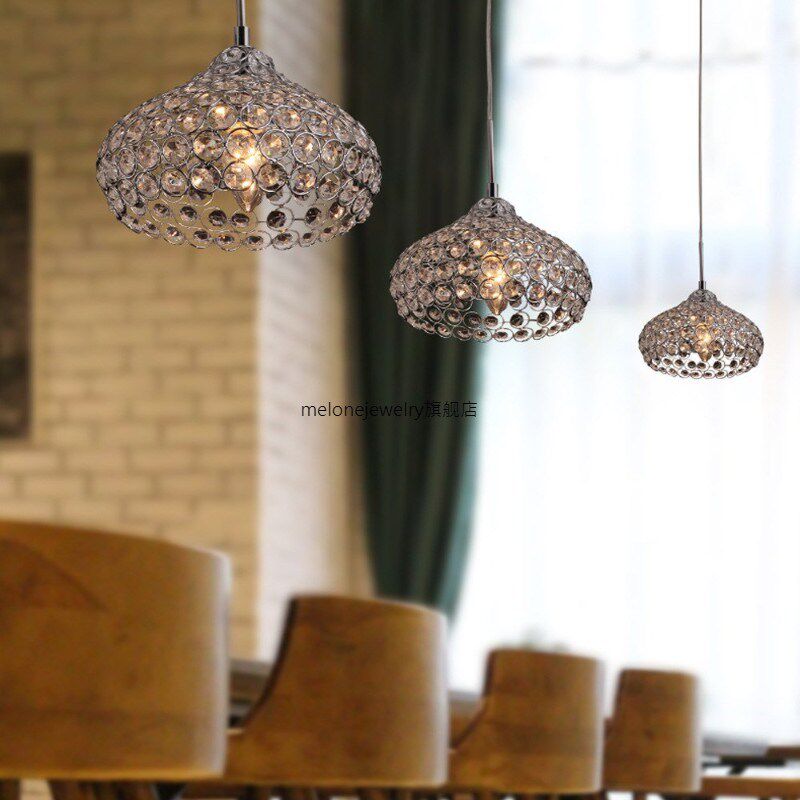 Modern Lustre LED Crystal Chandelier Crystal Lamp Bedroom Li