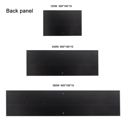 pre-drilled  heatsink for quantum Tech LED board