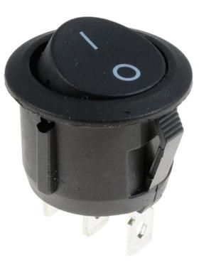 1pc 12V 3 Terminals LED Rocker Switch Round ON/OFF Switch LE