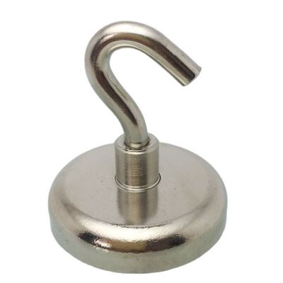 10Pcs Magnetic Hooks 75LB Heavy Duty Strong Magnet Hook Neod