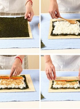 Sushi Maker Bamboo Sushi Mat For Preparing Sushi Rolls Tool