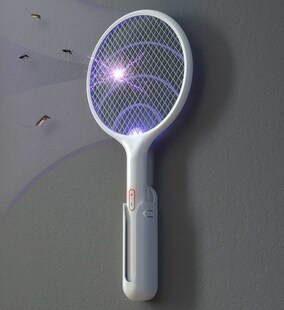 Qualitell Electric Mosquito Swatter and Mosquito lamp 2 in 1