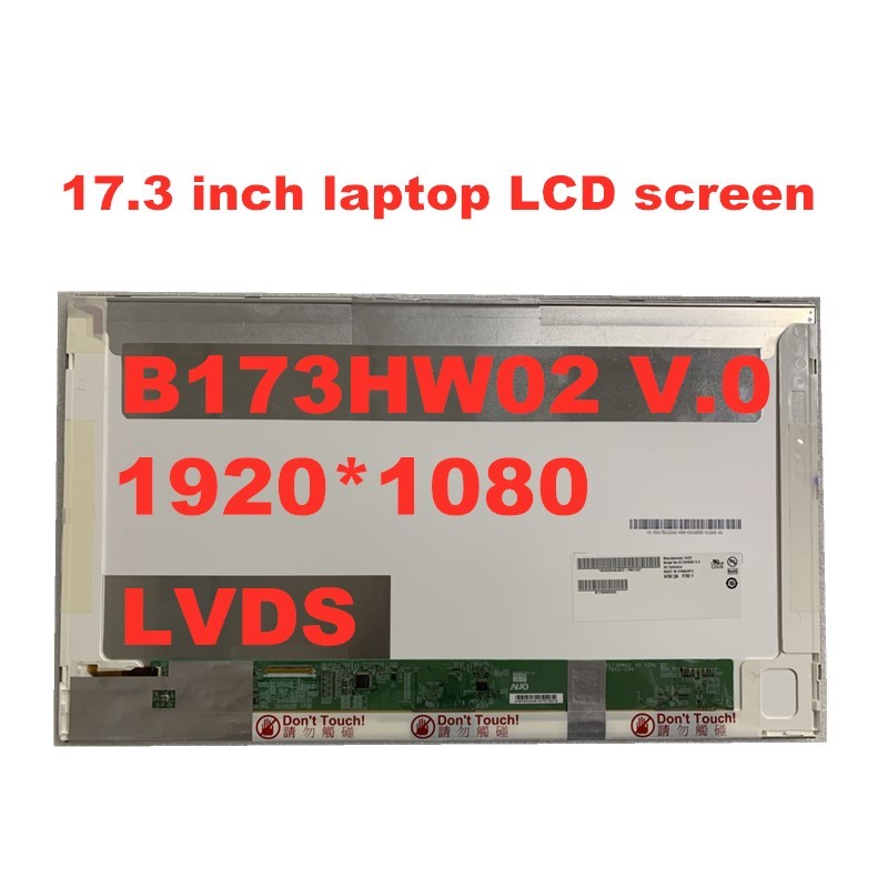 17.3 inch B173HW02 V.0 N173HGE L11 HSD173PUW1 B173HW01 V.2