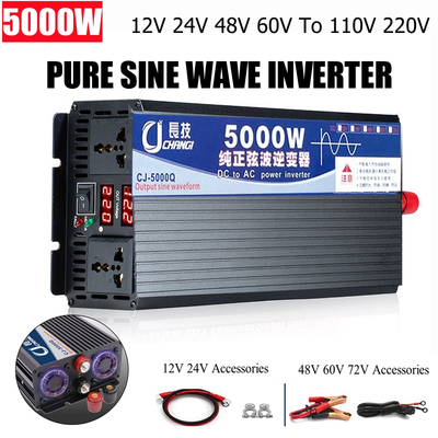 Inverter DC 12V 24V 48V 60V to AC 110V 220V Voltage Transfor