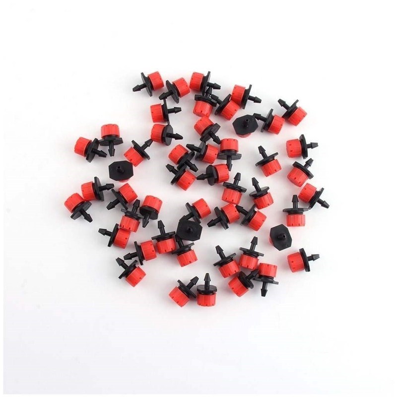 50pcs / Lot Adjustable Garden Irrigation Misting Micro Flow