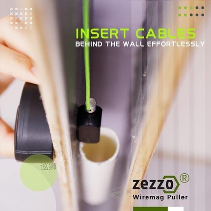 Zezzo Wiremag Puller Professional Electric Cable Tape Condui
