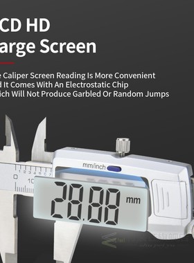 Electronic Digital Caliper Metal Vernier Calipers 0-150mm 6I