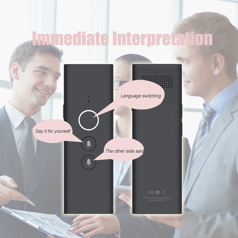 Portable T1 Instant Translator Multi Languages Traductor Voi