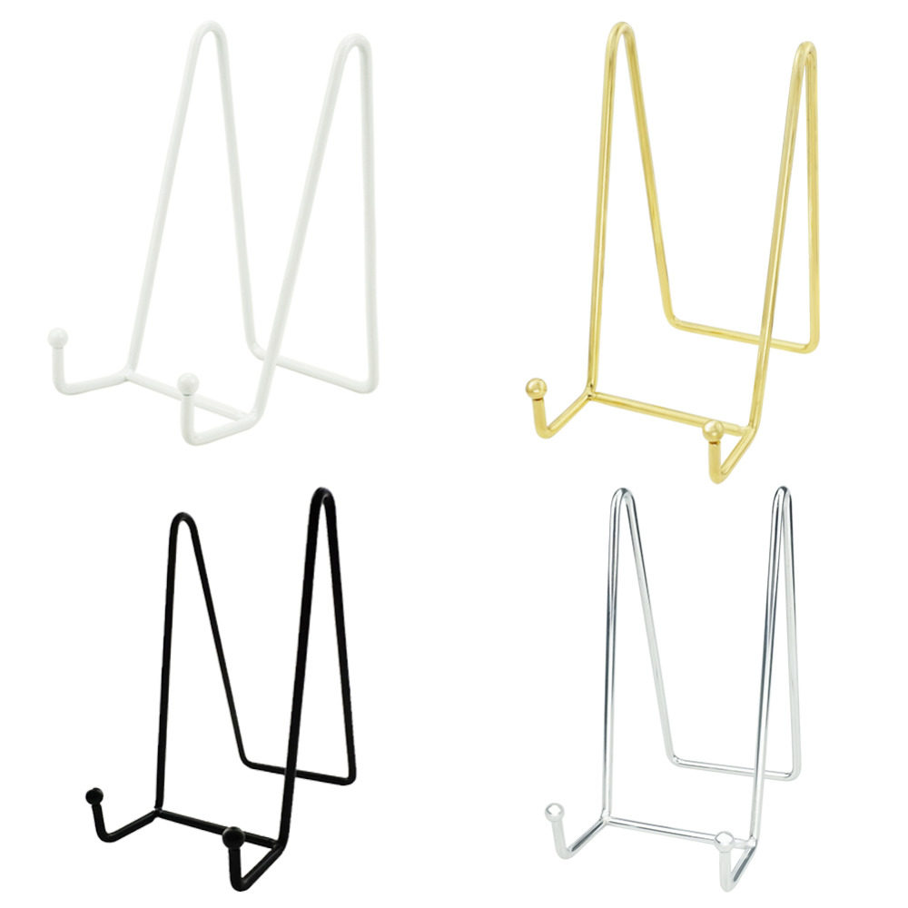 decorative plate stand holder picture frame stand easel disp