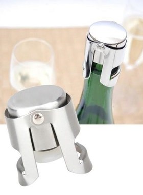 wine champagne bottle plug seal spout stopper pourer stainle