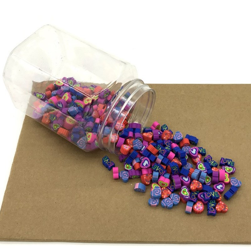 400pcs kawaii eraser lot cute mini animals heart erasers ru