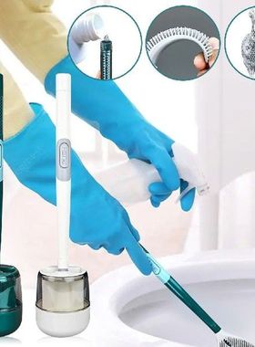 Tpr Kepala Silikon Sikat Toilet Cepat Menguras Alat Bersih