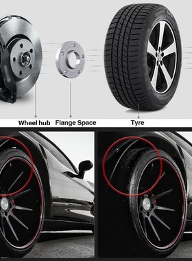 2pcs 20mm Thickness 5x112 57.1CB Centric Wheel Spacer Hubs M