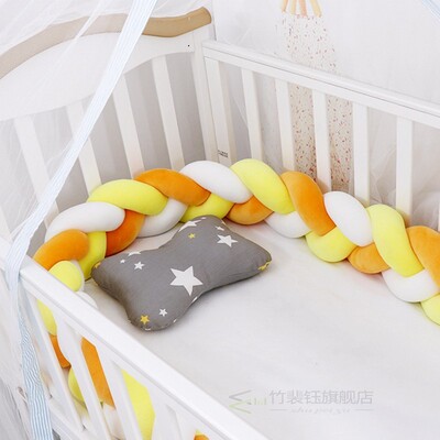 Fashionable1-9 Baby Bed Crib Bumper Room Decor Newborn Cot C