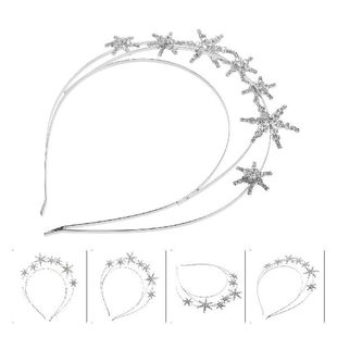 Star Headband Tiaracrystalrhinestone Wedding Headpiecehair