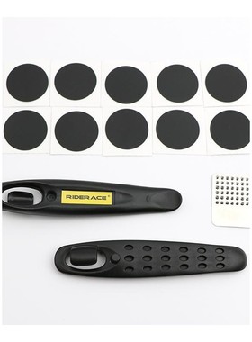 Bicycle Glueless Chip Patches Kit Tyre Tire Lever Wheel Repa