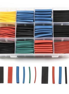 560pcs 45mm 12 Sizes 5 Colors Polyolefin Heat Shrink Tube Se