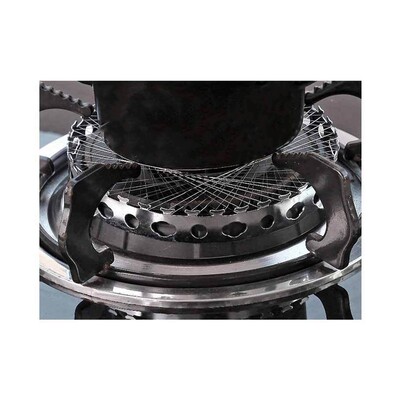 JUSHFO Windproof Round Mesh Gas Stove Torch Net Aggregate Fl