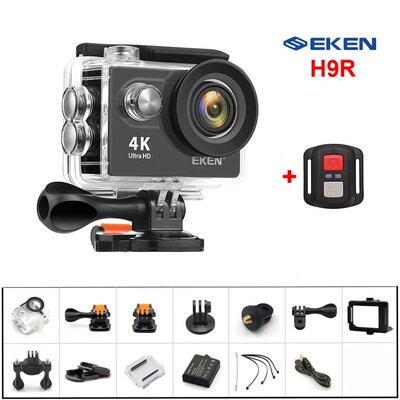 Original Eken H9R Action Camera Ultra HD 4K 30fps WiFi 170D