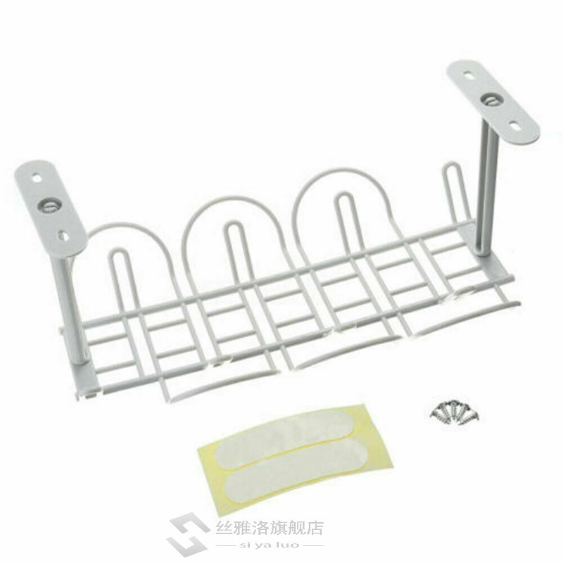 *1 piece under desk cable organizer tray cables managet Wire