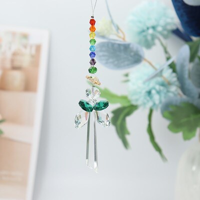 Crystal Wind Pendant Handmade Sun Catcher Light Handmade Gar