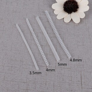 4pcs Vintage Spiral Based Ring Size Adjuster Shell hard Guar