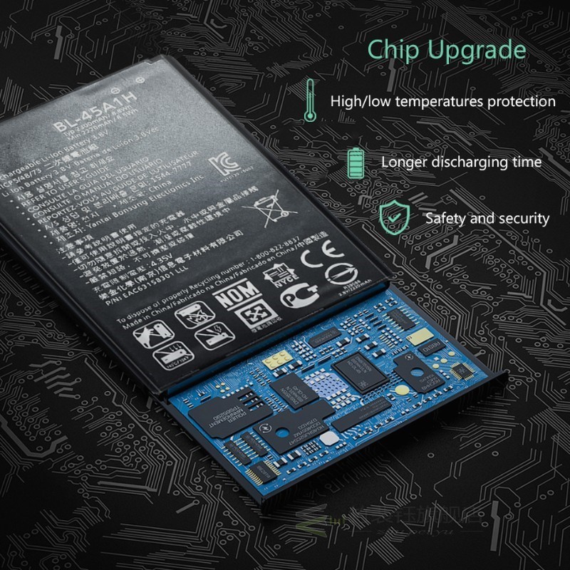 BL 45A1H Battery For LG K10 K20 K30 K4 K7 K8 2017 Plus/V10