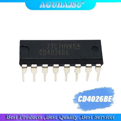 10PCS CD4026BE DIP CD4026 DIP16 new and  original IC Inline