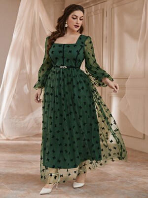 2021 Autumn Plus Size Women Casual  Elegant Fashion Bridesma