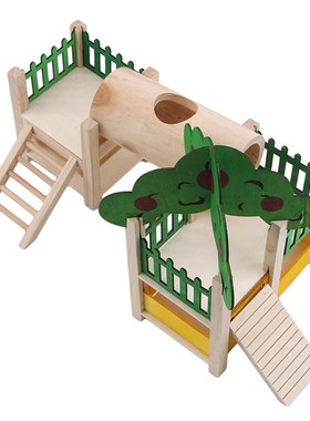 Pet Hamster Playground Playground Elevated Gym Gym Playpen L